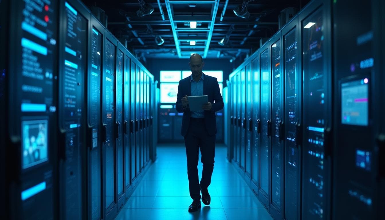 Enterprise server infrastructure powering Scribr's AI documentation platform