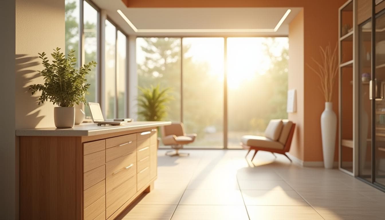 Modern professional office space where meaningful conversations happen